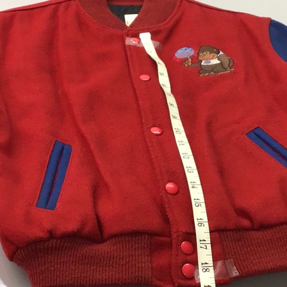 Planet Hollywood vintage jacket for kids with snaps no zipper easy to wear - Picture 13 of 16
